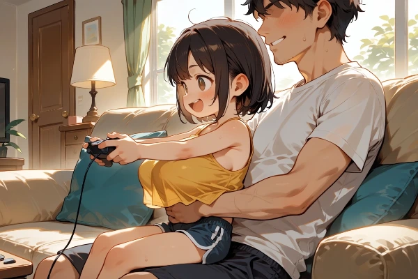 お兄ちゃんと楽しくゲーム