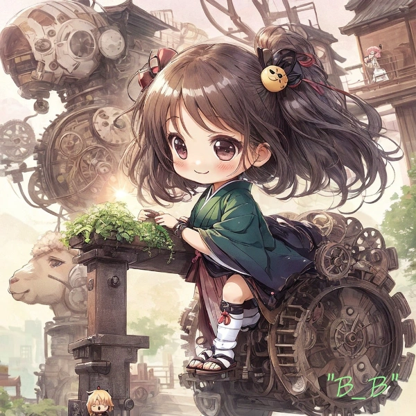 スチームパンク（大正ロマン） 	chibi あいら の愉快な冒険S2：５