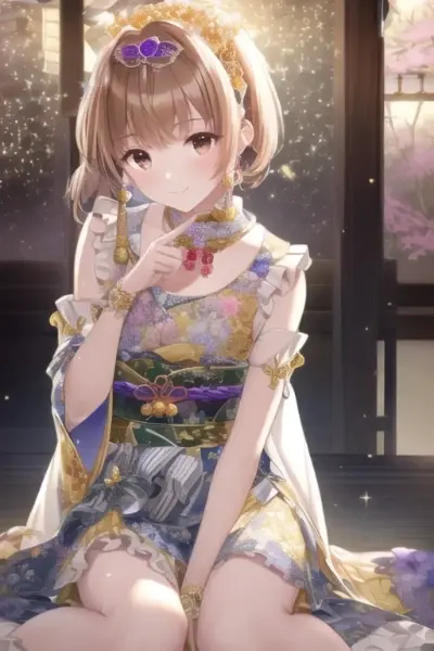 018：ノースリーブ着物＋アイドル衣装