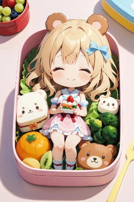 キャラ弁当のサムネイル