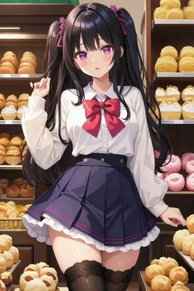 シュークリームと女の子祭り！！(5枚)その2