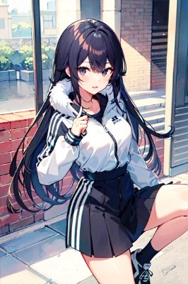ジャージを着たいけてる女の子