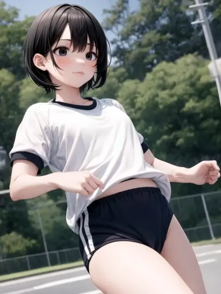 体操服の女の子