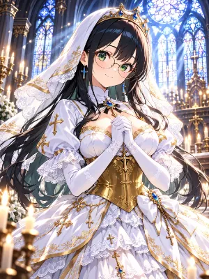 プリンセス風シスター服
