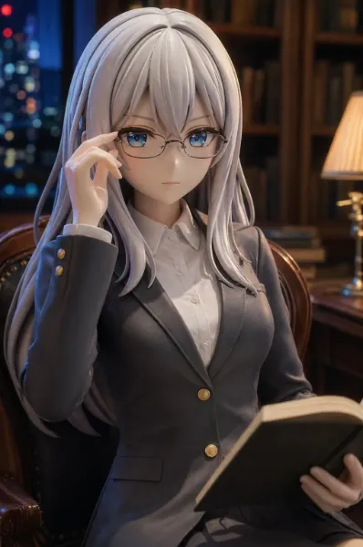 クーデレさんver.2.0（クーデレ×メガネ）
