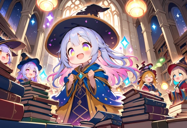 どたばた魔法図書館