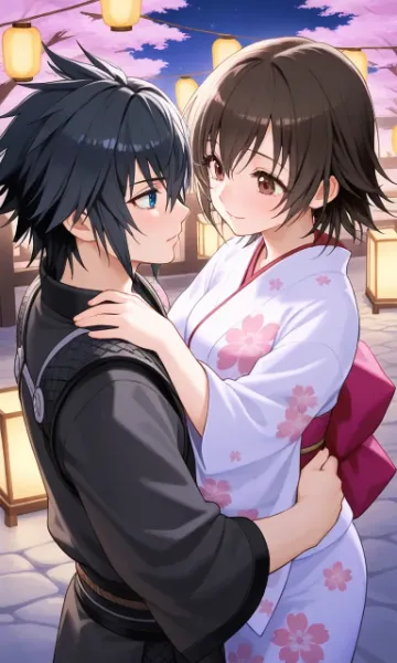 桜の下の甘い約束