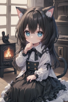 猫と猫娘