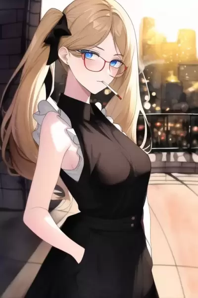 ヤニ吸う右下ちゃんシリーズその②