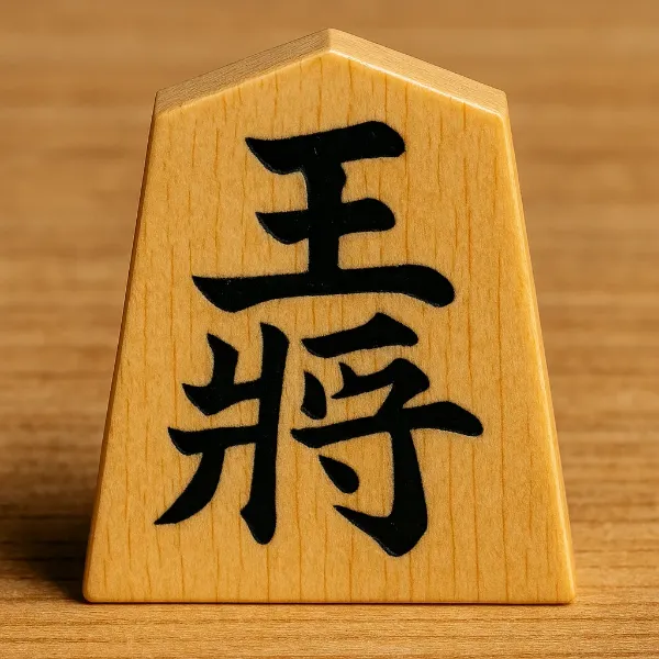 将棋の玉将 木の風格