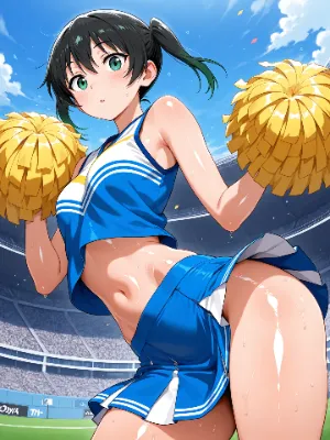 高咲侑　チアガール