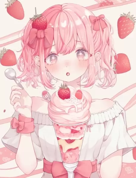 strawberry girl