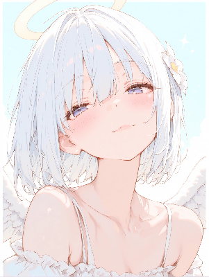 天使少女の優しい微笑みと秘密の約束