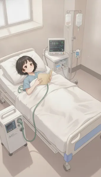 入院中でも勉強が気になる