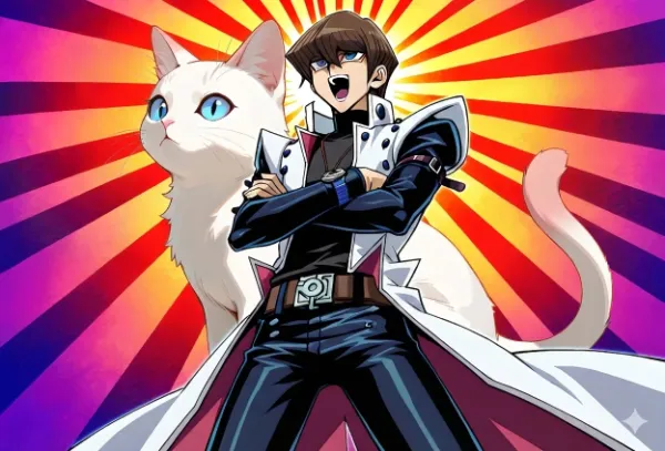 【猫】（コラボ要素あり）遊☆戯☆王のしらたまちゃん