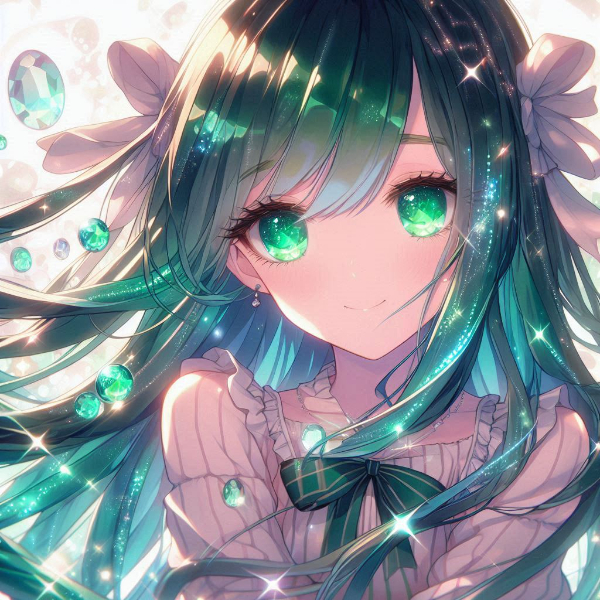 エメラルド擬人化