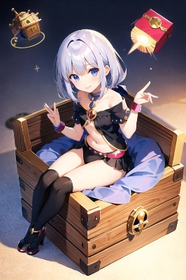 「この箱はあたしのもの!」
