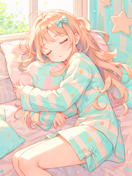 ストライプのパジャマ