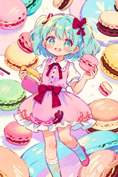 マカロンとメルヘンなうちの子♥（11枚）