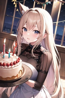 誕生日ケーキ