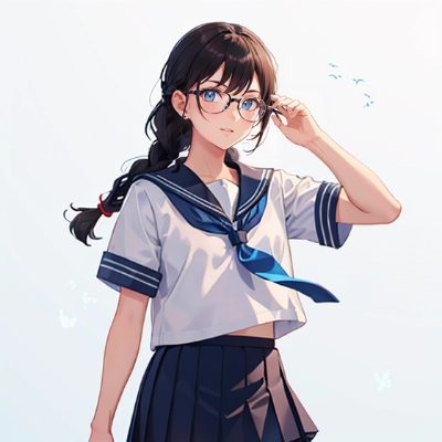 メガネJK