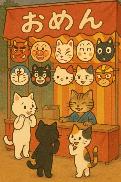 どれにしようかにゃー