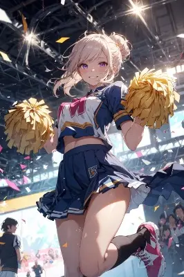 チアリーダーさん