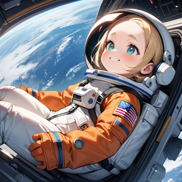 スペーススーツおでこちゃん