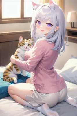 猫とネコ耳３！