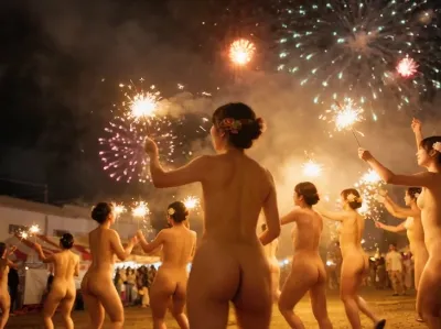 動画・全裸花火大会