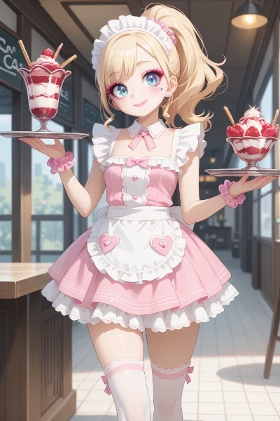 お持ちしましたぁ～