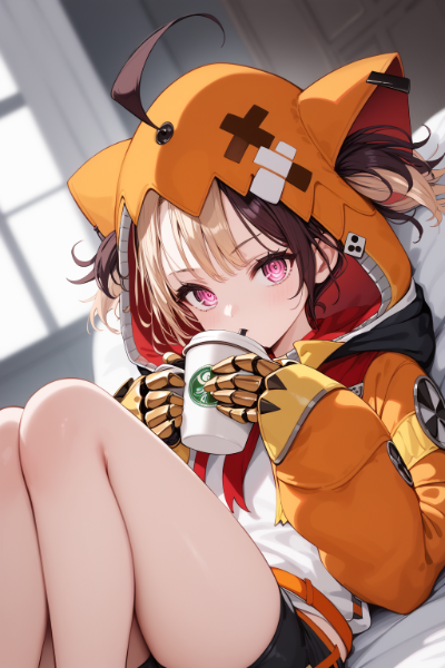 コーヒーブレイク　ジジちゃん