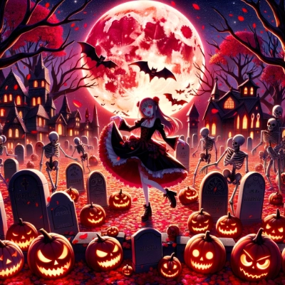 ハロウィンの夜・真紅の舞踏会