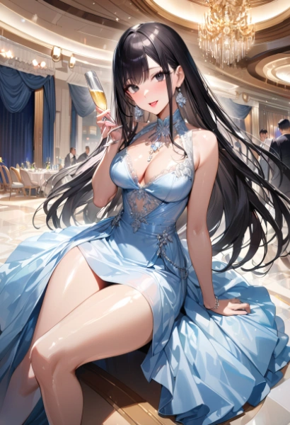 パーティドレス～御礼イラスト 3,000いいね～