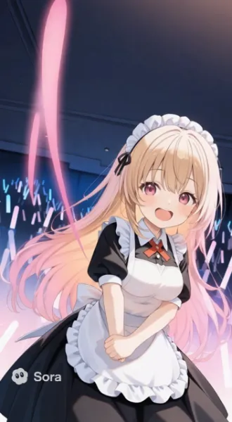 ヲタ芸メイドさん