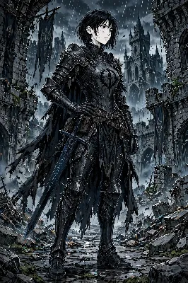 濡れた遺跡