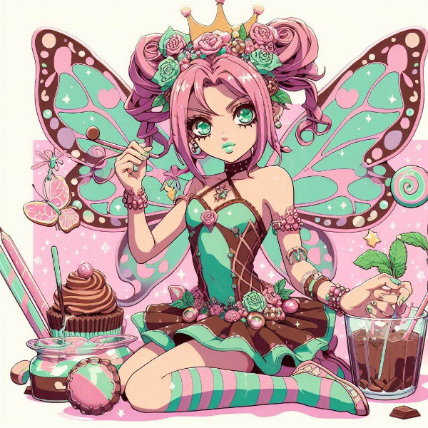 チョコミントの妖精