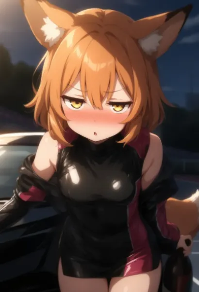 レースクイーン？