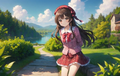 cute eye、愛華 「湖畔へ」