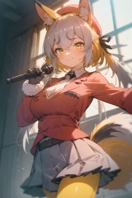 シマハイイロギツネ（けものフレンズ）