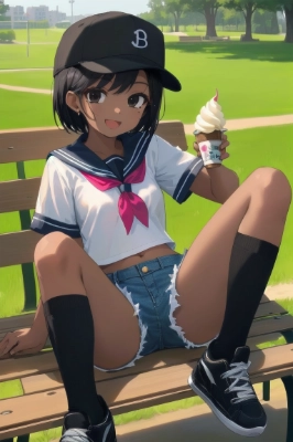 夏の公園