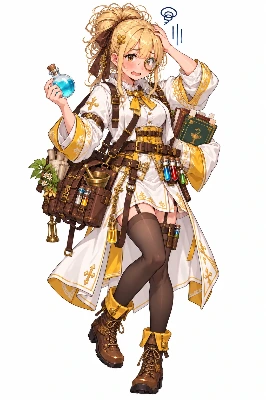 異世界の葉っぱのお姉さん