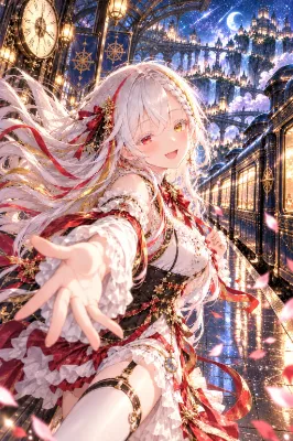 星空列車の約束♪ ～ずっと一緒にいたいけど、お家には帰りたいですぅ！？～