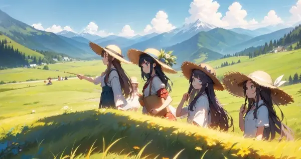 進め！麦わら探検隊