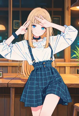 お題「サスペンダー」