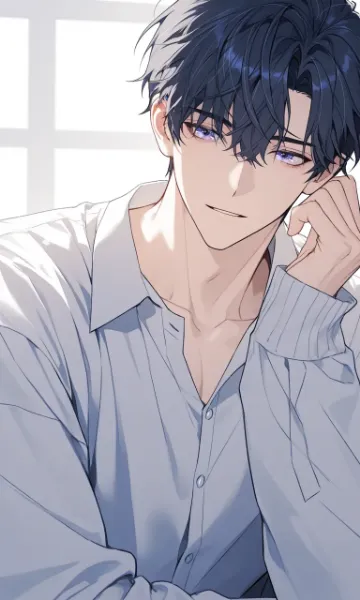 ショートヘア男子