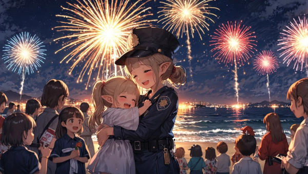 「よかったね　お母さん　すぐに迎えにくるって」