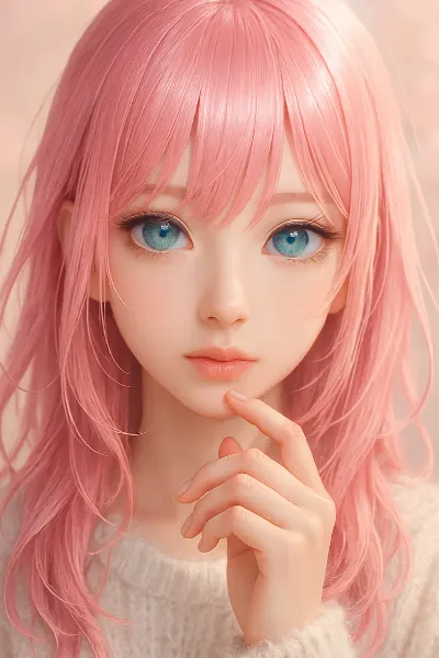 ピンクの髪に秘めた想い