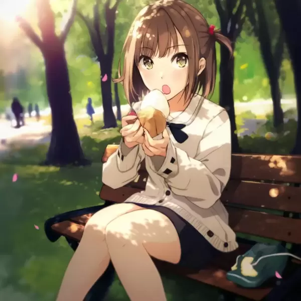 一緒に食べる？