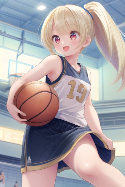 バスケなあかりちゃん